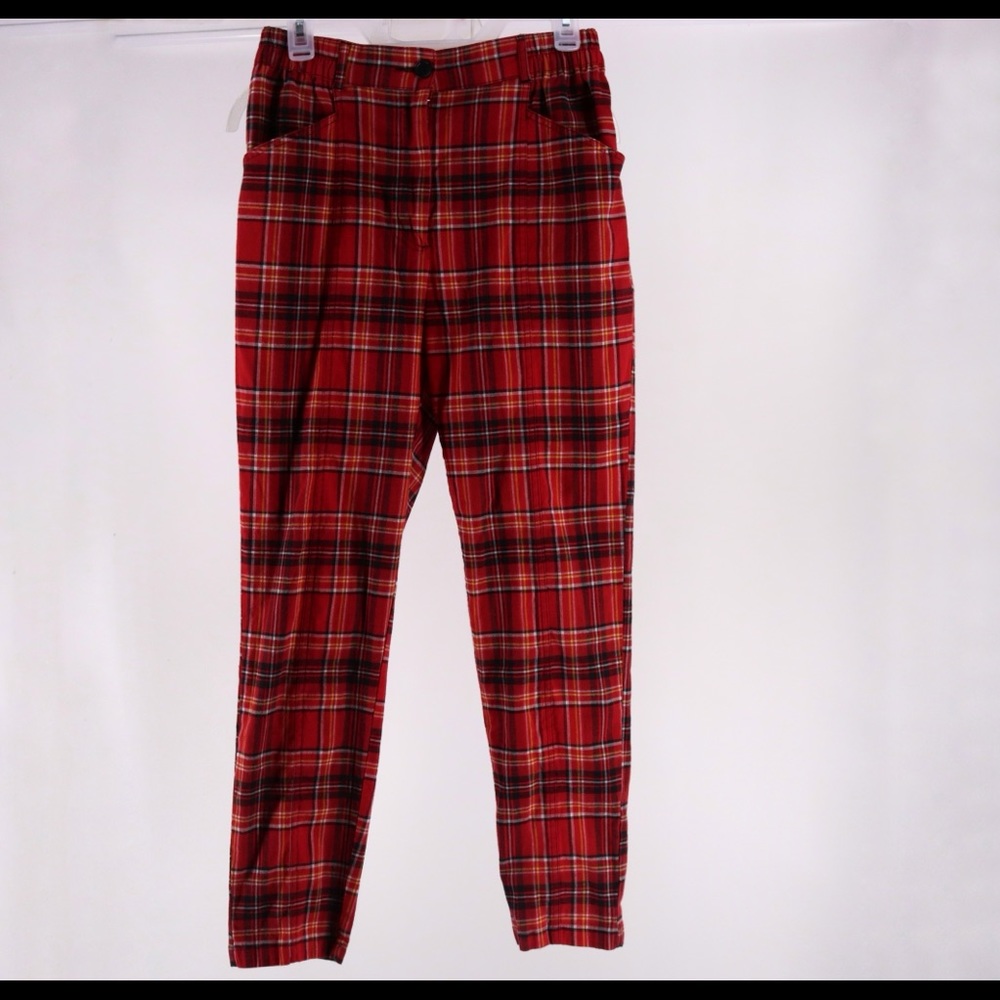 Urban Outfitters Plaid, Christmas pants